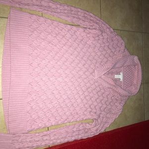 Charter club petite pink sweatshirt
